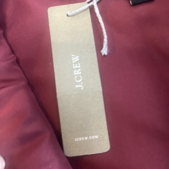J.Crew Excursion Quilted Vest – Women’s XS – Maroon/Burgundy – NWT - Picture 13 of 16